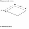 Siemens ED651HSB1E, Induction hob Thumbnail