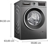 Bosch Series 6 WGG244FCGB, Washing machine, front loader Thumbnail