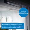 Bosch Series 4 KGN362WDFG, Free-standing fridge-freezer with freezer at bottom Thumbnail