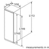 Bosch Series 4 GIN81VEE0G, Built-In Freezer - Fixed Hinge Thumbnail