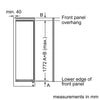 Bosch Series 4 GIN81VEE0G, Built-In Freezer - Fixed Hinge Thumbnail