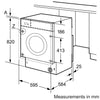 Bosch Series 4 WKD28352GB, Integrated Washer dryer Thumbnail