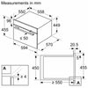 Bosch Series 4 CMA583MB0B, Built-in microwave oven with hot air Thumbnail