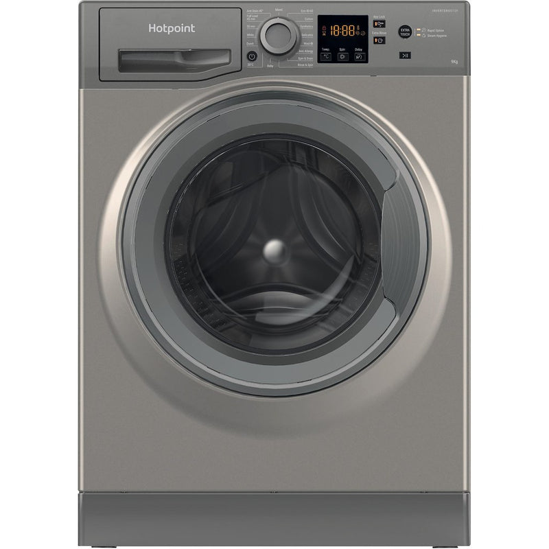 Hotpoint NSWF 946 GG UK Anti-Stain 9kg 1400rpm Washing Machine - Graphite