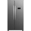 Indesit Push&Go INGF 6441 XP4UK Total No Frost American Fridge Freezer - Inox Thumbnail