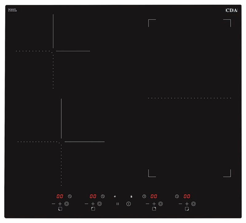 CDA HN6732FR Four Zone Induction Hob