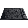 Indesit Aria PAA 642 IBK Gas Hob - Black (Discontinued) Thumbnail