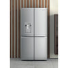 Hotpoint Active 4 Door HQ9I MO1L UK Fridge Freezer - Stainless Steel (Discontinued) Thumbnail