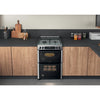 Hotpoint HDM67G0CCX/UK 60cm Double Gas Cooker - Inox Thumbnail