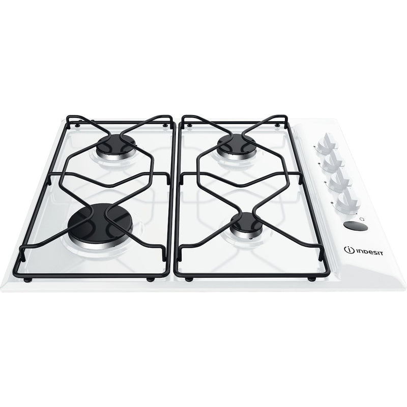 Indesit Aria PAA 642 IWH Gas Hob - White (Discontinued)